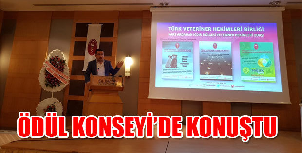 VHO BAŞKANI ÖDÜL KONSEYİ'DE KONUŞTU