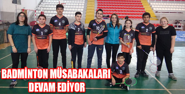 YILDIZLAR BADMİNTON MÜSABAKALARI DEVAM EDİYOR