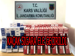 Yolcu otobüsünde kaçak sigara 