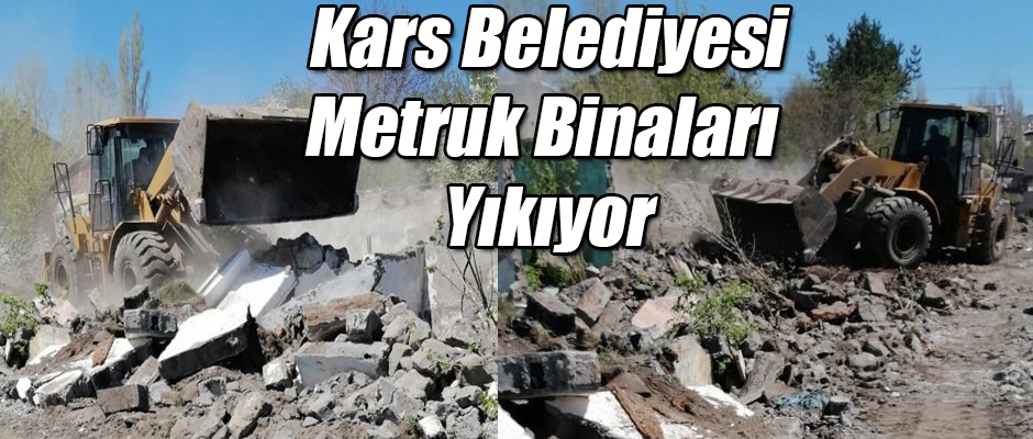 METRUK BİNALAR YIKILIYOR