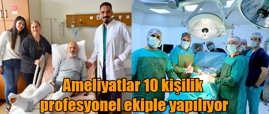 Sarıkamış Devlet Hastanesinde Ameliyatlar 10 kişilik profesyonel ekiple yapılıyor 