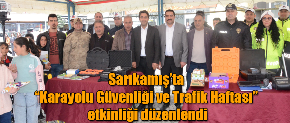 Sarıkamış’ta “Karayolu Güvenliği ve Trafik Haftası” etkinliği düzenlendi