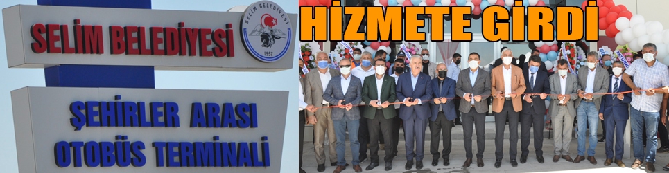 Selim İlçesi Otogar Binası Hizmete Girdi