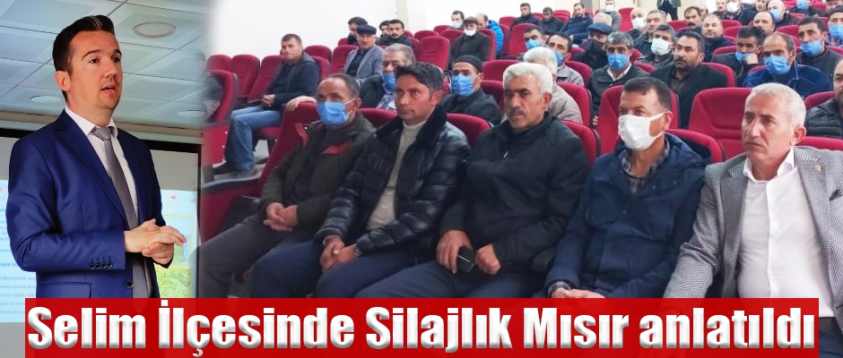 SELİM İLÇESİNDE SİLAJLIK MISIRIN ÖNEMİ ANLATILDI 