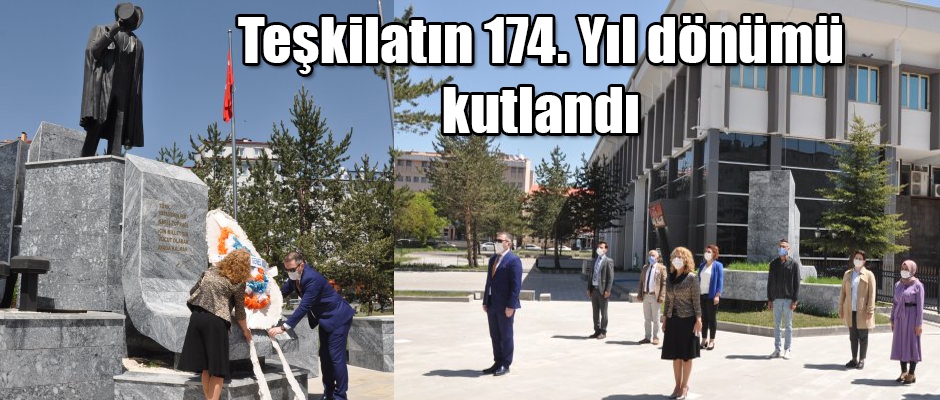 Teşkilatın 174. yıl dönümü kutlandı