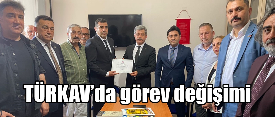 TÜRKAV'DA GÖREV DEĞİŞİMİ