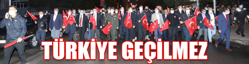 TÜRKİYE GEÇİLMEZ