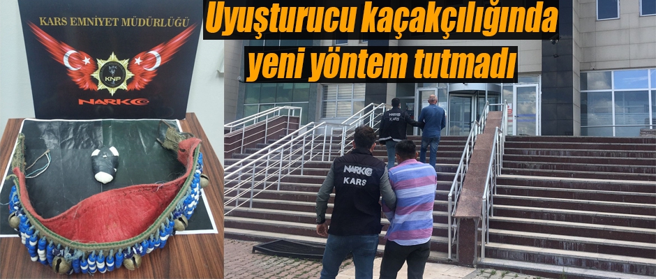 Uyuşturucu kaçakçılığında yeni yöntem tutmadı