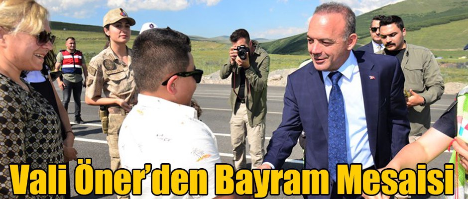 Vali Hüseyin Öner'den Bayram Mesaisi