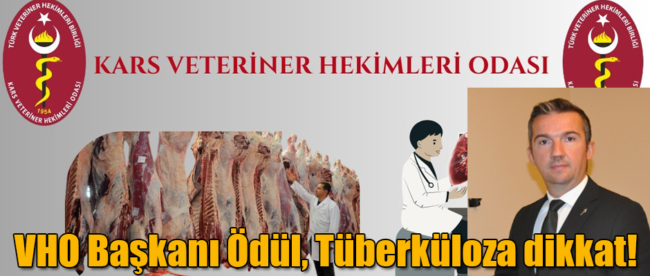 VHO Başkanı Ödül, Tüberküloza dikkat!