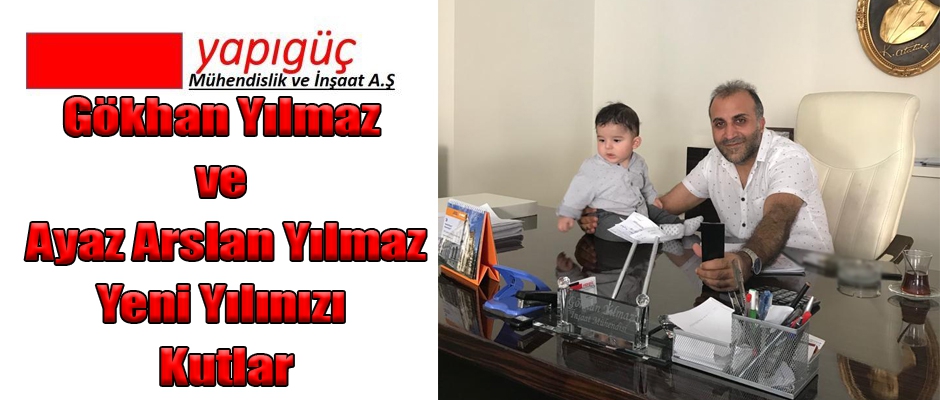 Yapıgüç Mühendislik ve İnşaat A.Ş firması yeni yılınızı kutlar