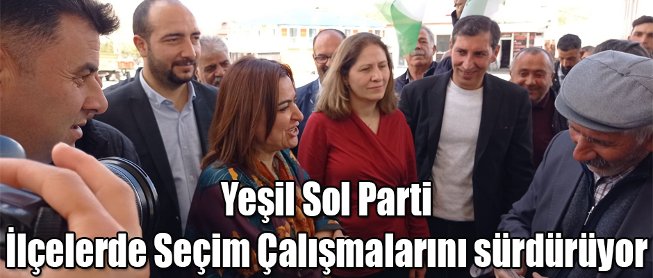 Yeşil Sol Parti Kars İl Başkanlığı Susuz ve Arpaçay Seçim Bürolarını Açtı